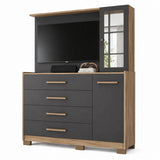 Comoda moderna de melamina - ATELIER - FAMUZE