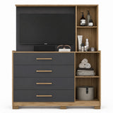 Comoda moderna de melamina - ATELIER - FAMUZE