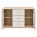 Comoda moderno de melamina - BROWN - FAMUZE