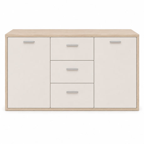 Comoda moderno de melamina - BROWN - FAMUZE