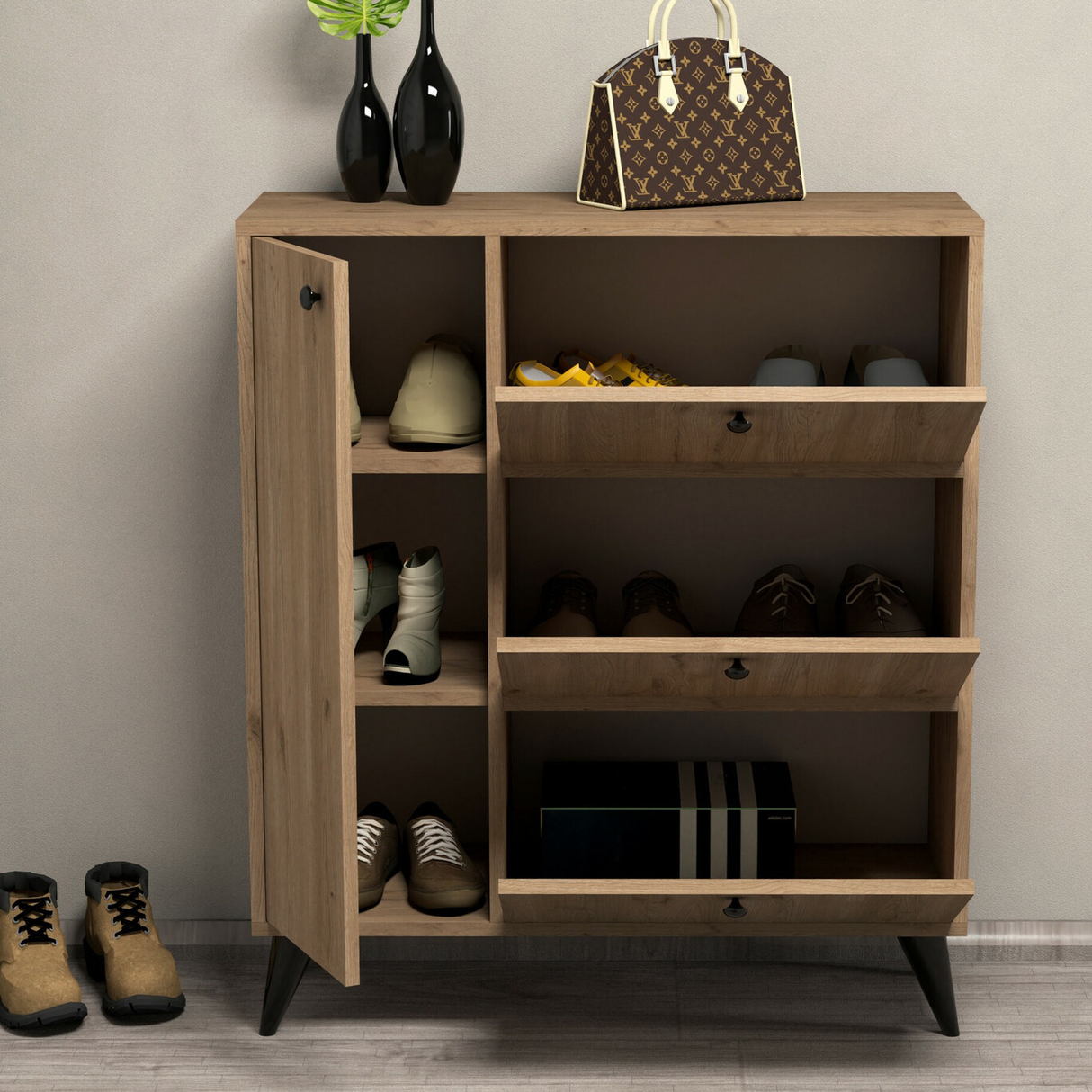 Zapatera Estante Moderno - KEVEK FAMUZE