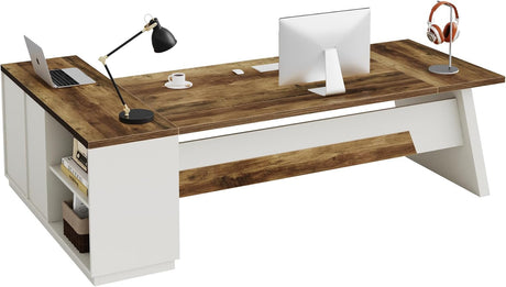 Escritorio Gerencial - LYON Panela con Blanco