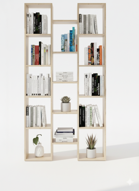 Estante Librero con repisas - GLORI FAMUZE