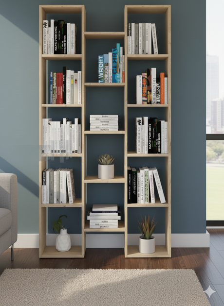 Estante Librero con repisas - GLORI FAMUZE