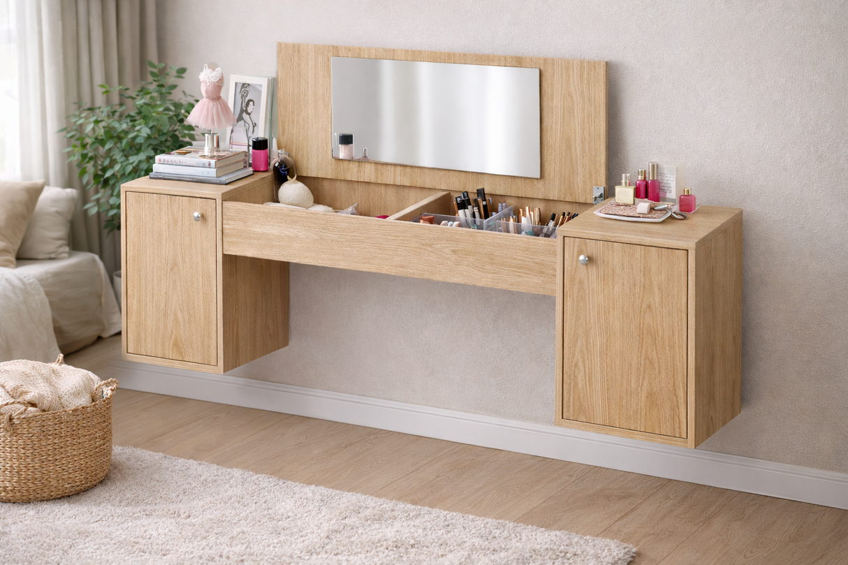 Tocador Moderno con espejo  –  GLOW