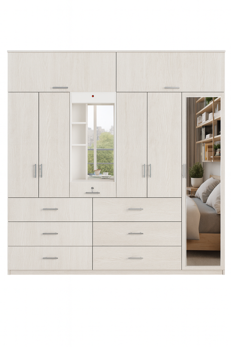 Ropero de melamina - LUXURY FAMUZE