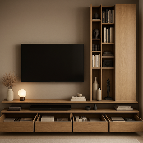 Centro de entretenimiento -  WOOD FAMUZE