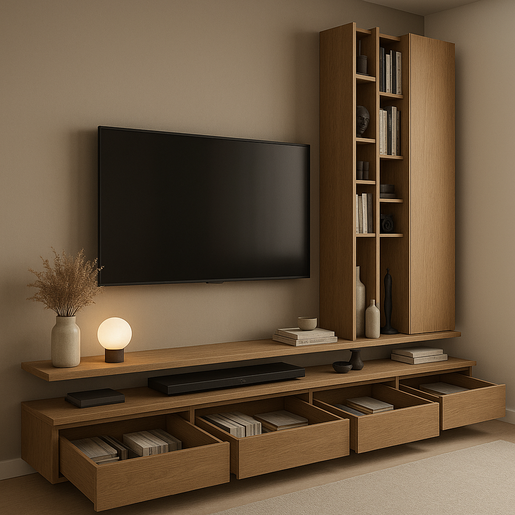 Centro de entretenimiento -  WOOD FAMUZE