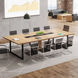 Mesa de Directorio con base metálico - MARANELLO