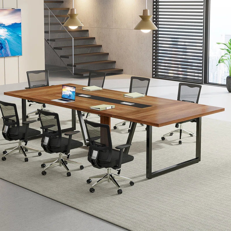 Mesa de Directorio con base metálico - MARANELLO