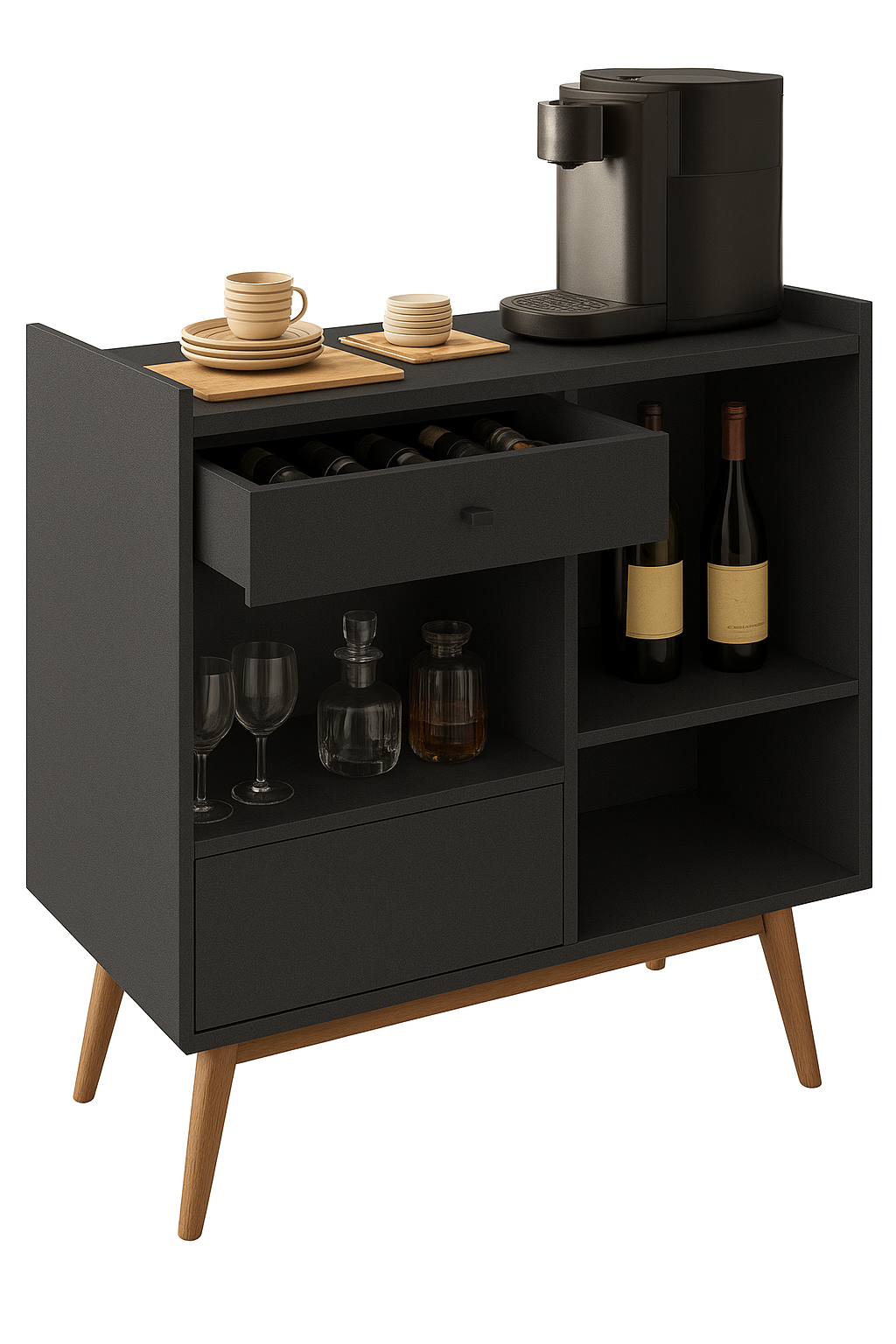 Mueble Bar en Melamina - NATALIE