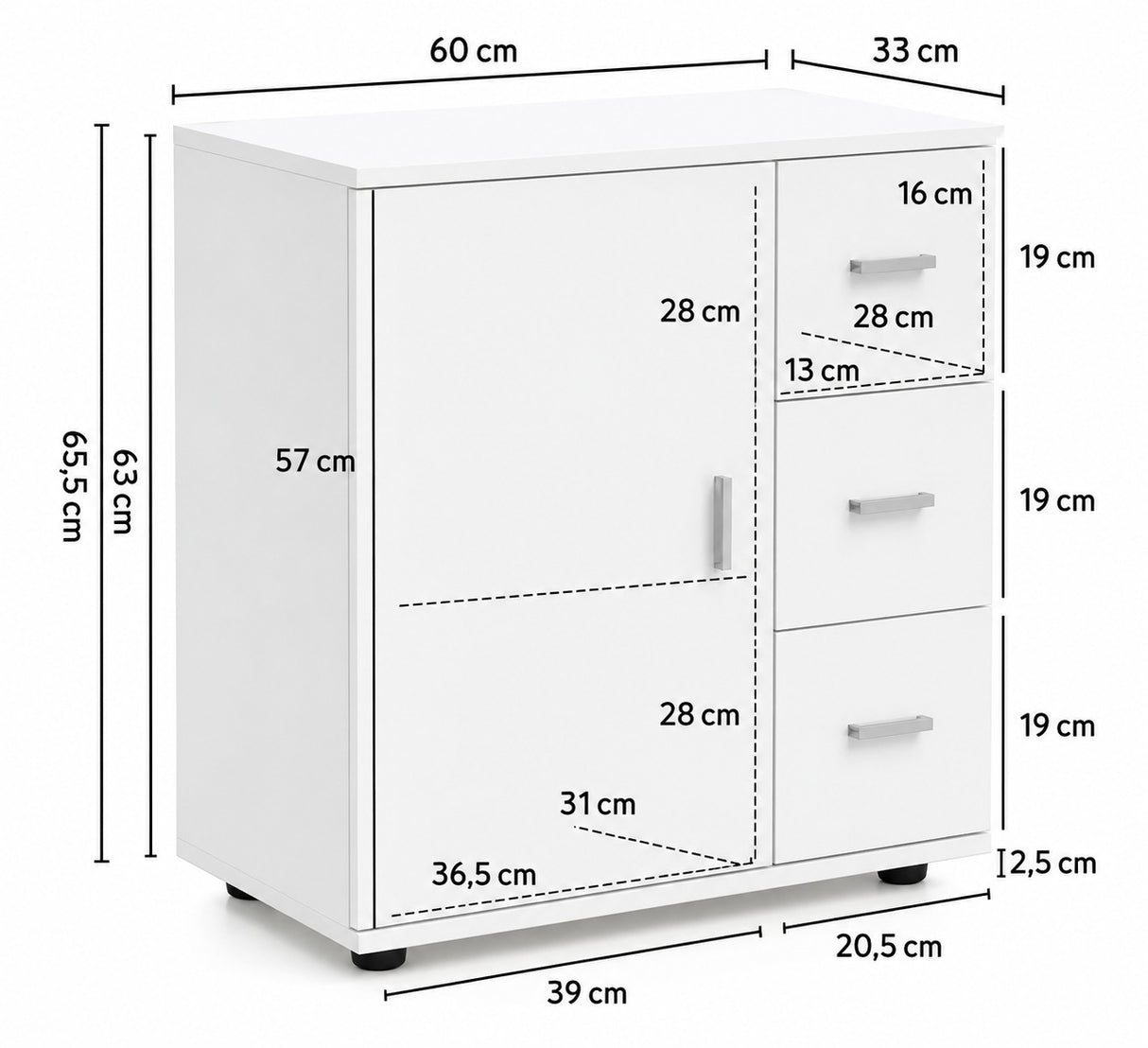 Mueble Organizador Moderno – CARACAS FAMUZE