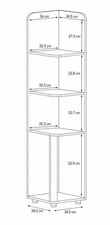 Mueble organizador moderno - LITA - FAMUZE