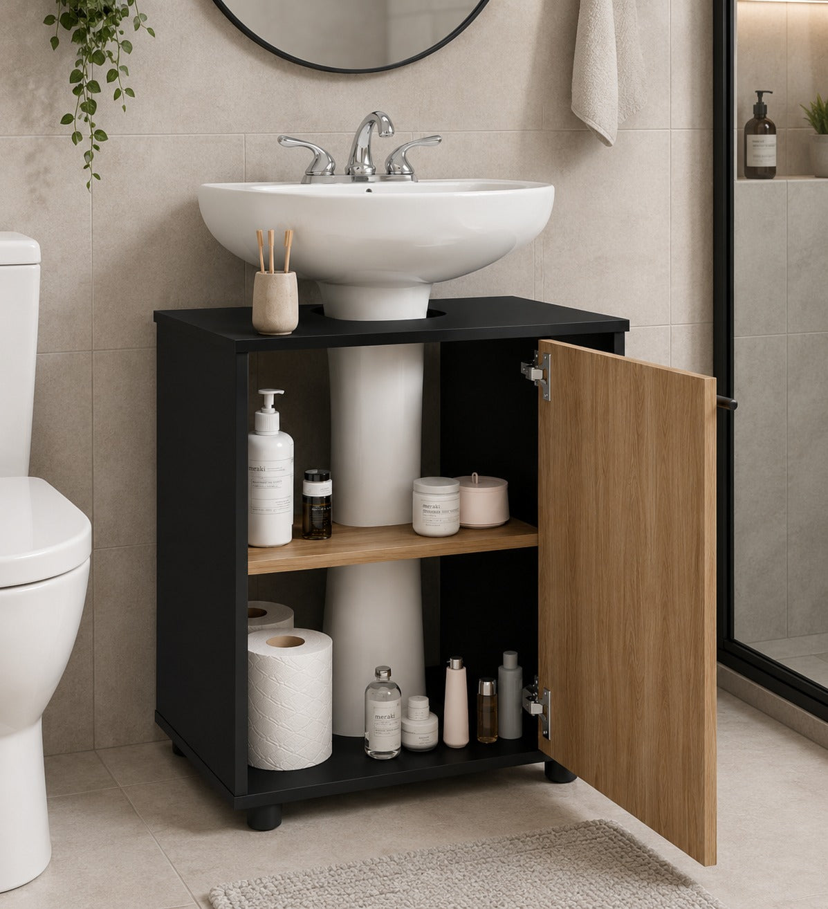 Mueble organizador para baño - AQUA CASA - FAMUZE