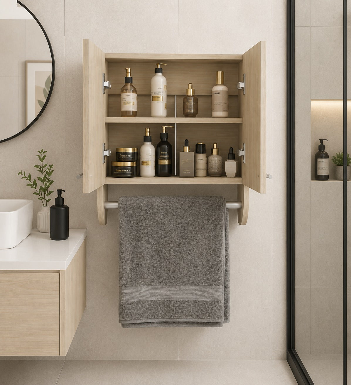 Mueble organizador para baño - NOVA BATH - FAMUZE