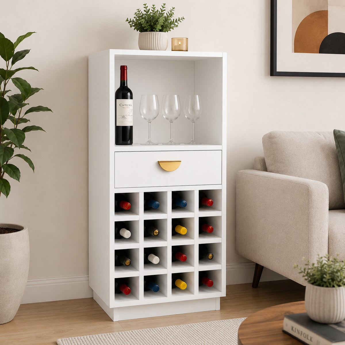 Mueble bar moderno - MADERO - FAMUZE