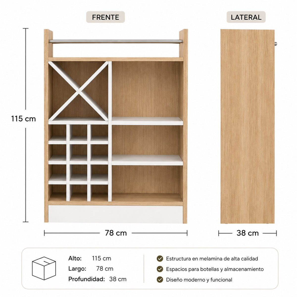 Mueble bar moderno - VERONA - FAMUZE