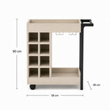 Mueble bar moderno - WOOD -  FAMUZE