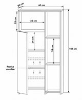 Mueble organizador para cocina - MARIAN - FAMUZE
