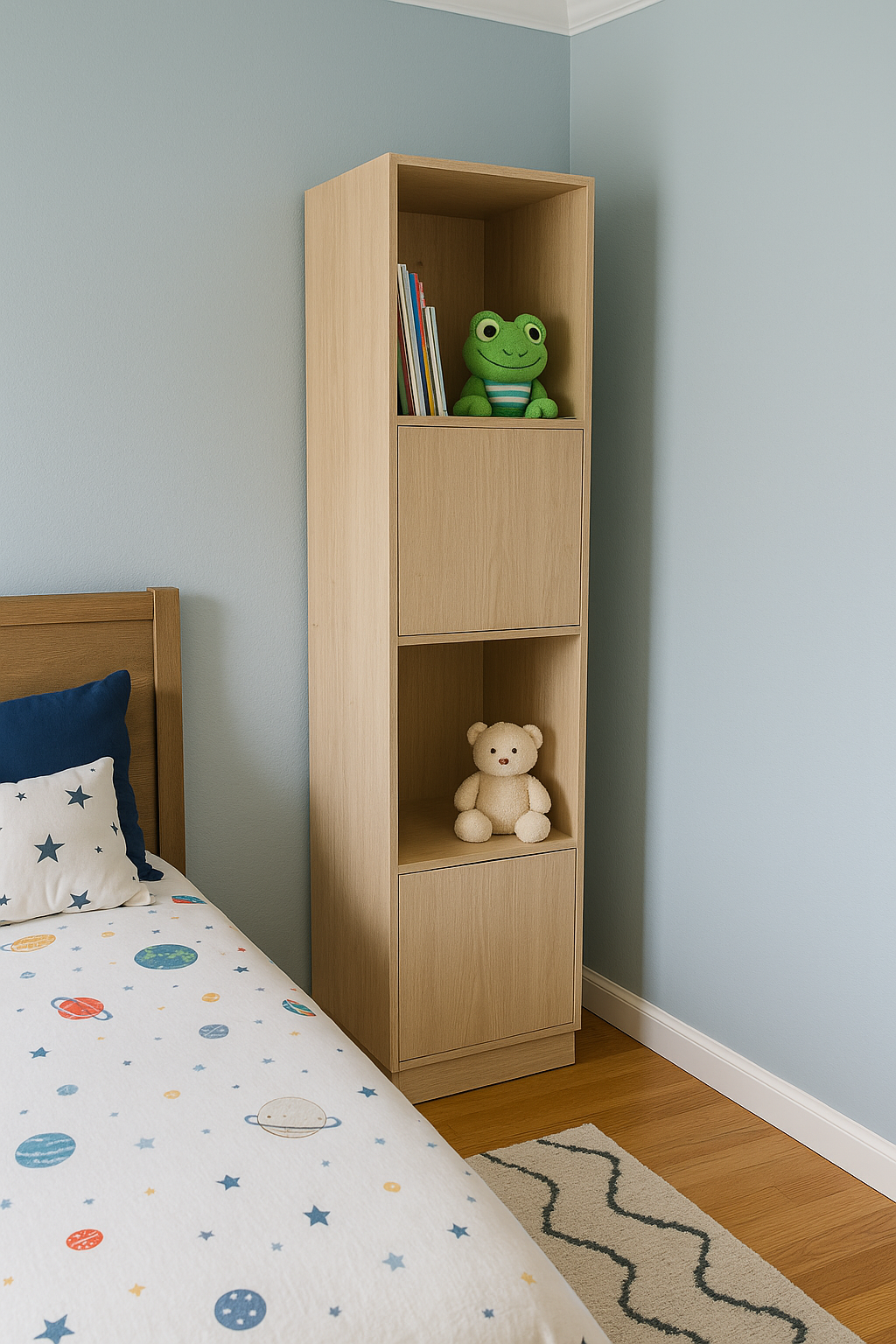 Muebles Organizadores de 4 espacios - NURIA FAMUZE