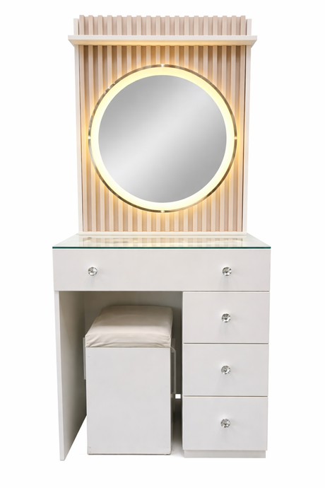 Tocador Moderno con espejo  –  PRINCESS FAMUZE