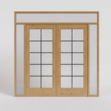 Puerta para exterior de madera - AMATO