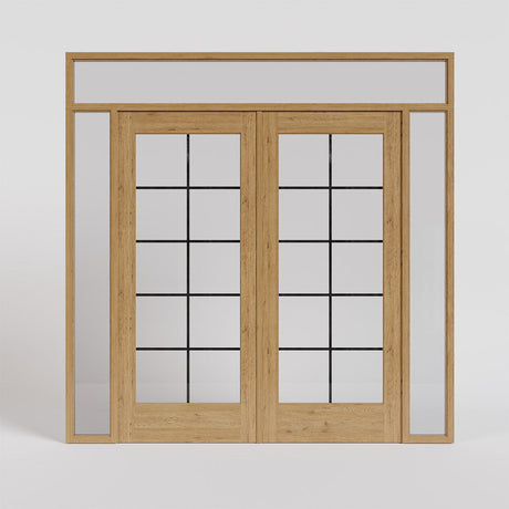 Puerta para exterior de madera - AMATO