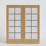 Puerta para exterior de madera - AMATO