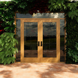 Puerta para exterior de madera - AMATO