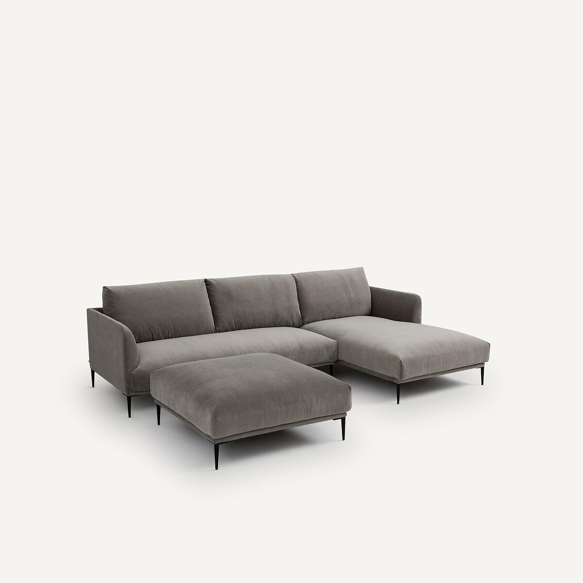 Puff Beige grisaceo - FRATELLI 