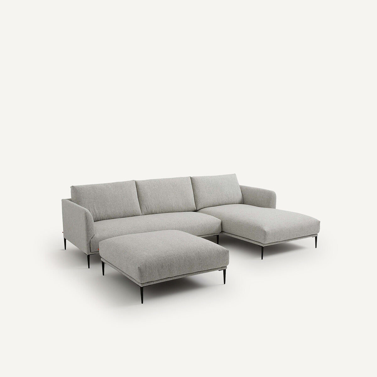 Puff Beige grisaceo ll - FRATELLI 