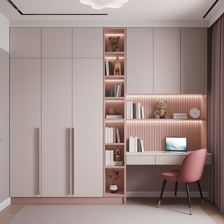 Walking closet de melamina - ROSE FAMUZE