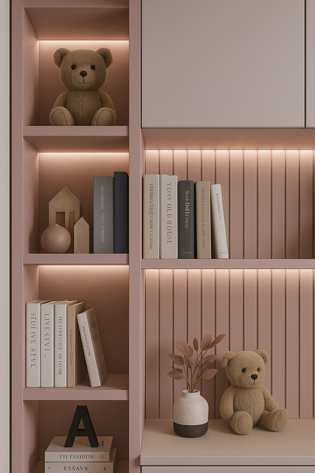 Walking closet de melamina - ROSE FAMUZE