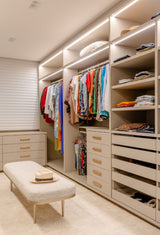 Walking closet de melamina - ROYAL FAMUZE