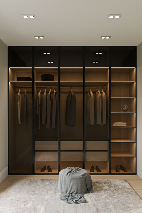 Walking closet de melamina - RUDE FAMUZE