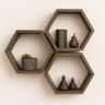 Repisa Hexagonal Flotante