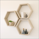 Repisa Hexagonal Flotante