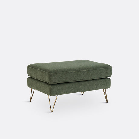 Reposapiés Puff Verde bosque - GREYJOY
