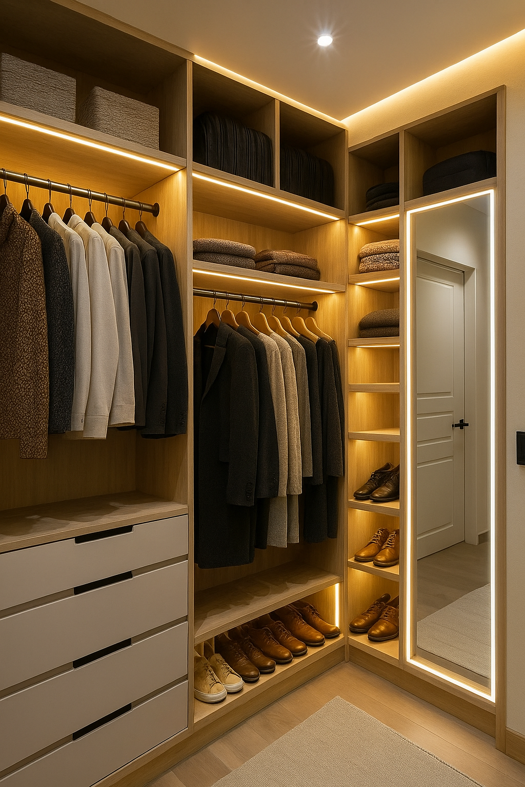 Closet standar de melamina - SALEM FAMUZE