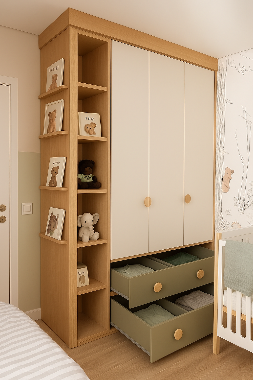 Closet infantil de melamina - SINCLAIR FAMUZE