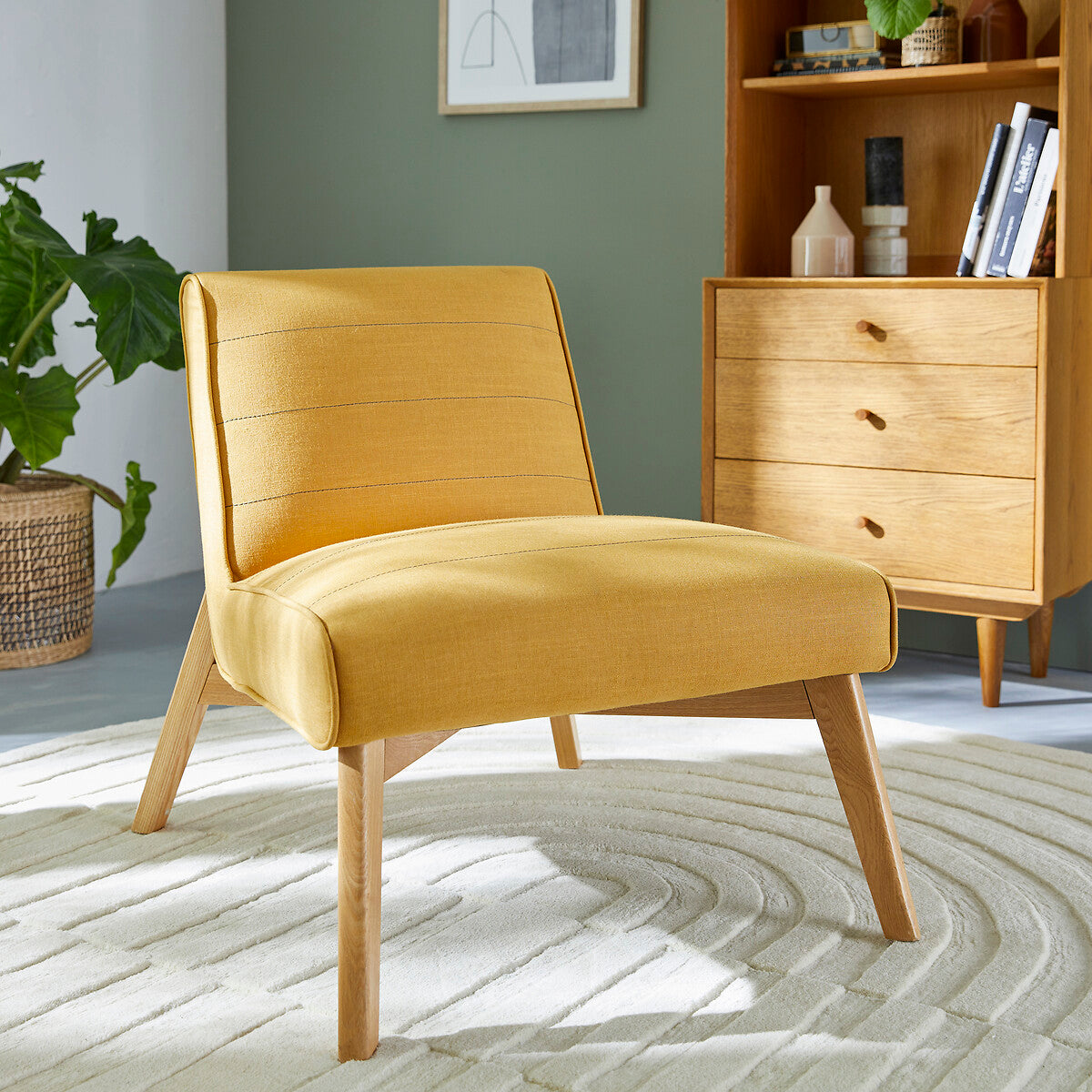 Sillon Amarillo mostaza - CAIUS 