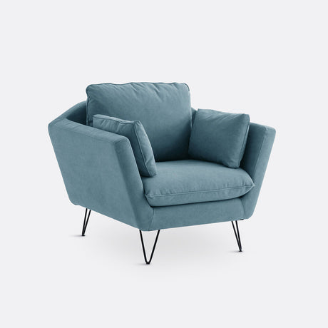 Sillón Azul grisáceo - BAELISH