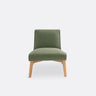 Sillon Verde almendra - CAIUS