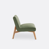 Sillon Verde almendra - CAIUS