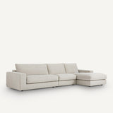 Sofá seccional Beige - HARWIN
