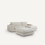 Sofá seccional Beige - HARWIN