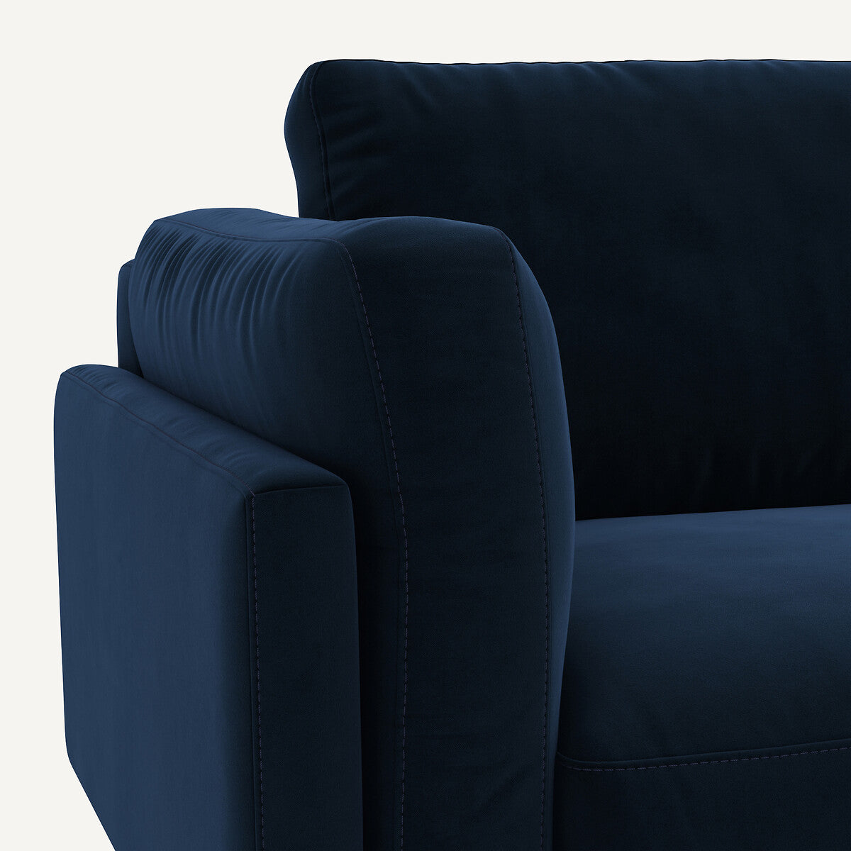 Sofa 2, 3, 4 plazas Azul Oscuro- LYANNA 