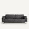 Sofa 2, 3, 4 plazas Negro- LYANNA 