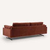 Sofa 2, 3, 4 plazas Terracota- LYANNA 