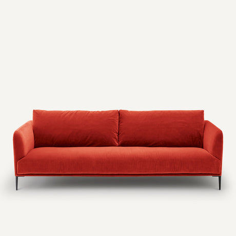 Sofa 3 4 Plazas Rojo cinabrio - FRATELLI